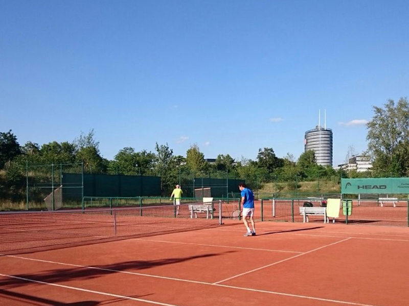 Tennisplatzbelegung am Freitag 28. bis Sonntag 30. August